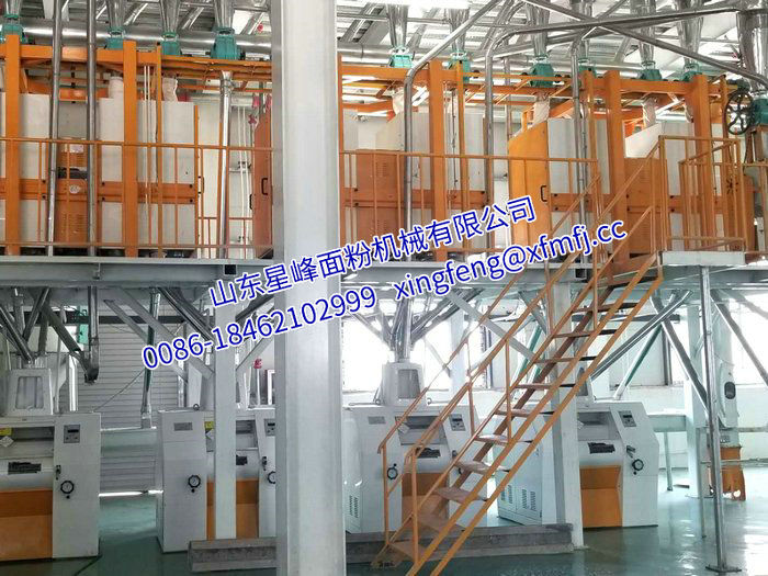 面粉廠生產工藝流程