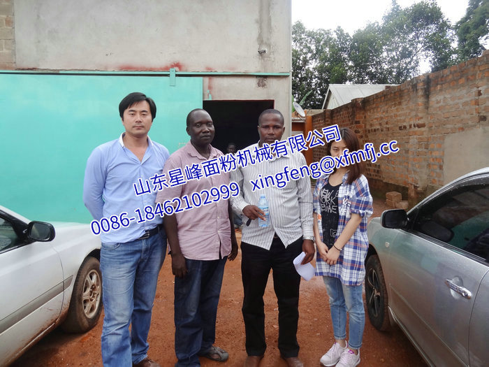 非洲客戶案例-40-52T/24h玉米粉生產線