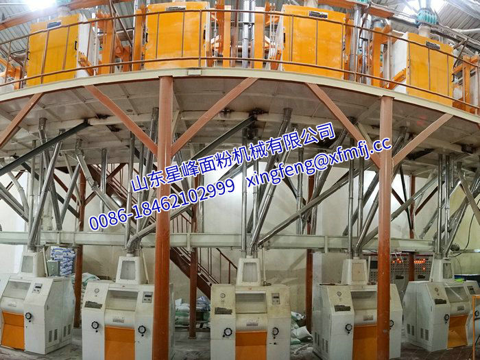 非洲客戶案例-60T/24h玉米粉生產線