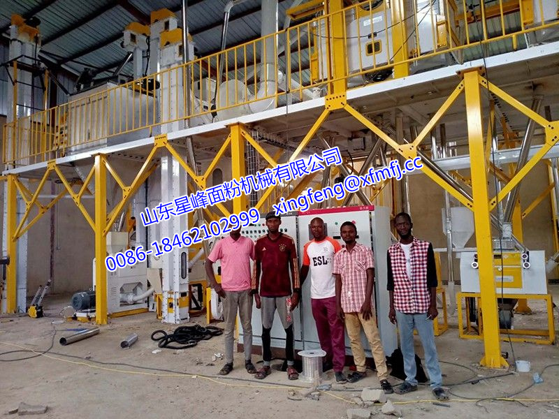 非洲客戶(hù)案例-60T/24h玉米粉生產(chǎn)線(xiàn)