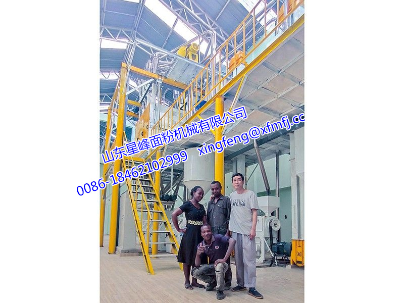 非洲客戶(hù)案例-60T/24h玉米粉生產(chǎn)線(xiàn)